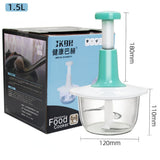 HULIANFU Manual Vegetable Mincers Press Type Household Garlic Meat Cutter Grinders Whisk Stirre Kitchen Food Chopper Mini food Processor