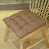 HULIANFU Winter Home Chair Cushion New Outdoor Thick Cushion Pad Office Dining Chair Mattress Pure Sofa Chair Back Pad Comfort Square