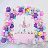 HULIANFU Macaron Pink Balloon Garland Arch Kit Wedding Birthday Party Decoration Kids Globos Gold Confetti Latex Ballon Baby Shower Girl