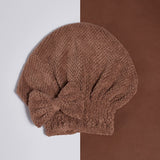 HULIANFU Microfiber Anti Frizz Curly Hair Towel Wrap for Women Adult Absorbent Quick Dry Bath Thicker Shower Long Curly Dry Hair Cap