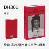 HULIANFU Ins Fashion Fake Books for Decoration Home Decor Coffee Table Book Simulation Prop Book Model Hotel Room Unopenable Box Book