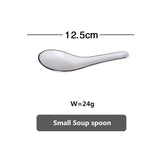 HULIANFU White Dinner Plate Set Ceramic Kitchen Plate Tableware Set Food Dishes Rice Salad Noodles Bowl Soup Kitchen Cook Tool 1pc