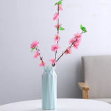 HULIANFU Nordic Style Flower Vase Living Room Decoration Ornaments Modern Origami Plastic Vases Pot for Flower Arrangements Home Decor