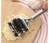 HULIANFU Manual Noodle Cutter Multifunctional Noodle Rolling Press Stainless Steel Noodle Knife Kitchen Manual Noodle Tool Ferramentas