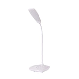 HULIANFU LED Table Lamp USB Rechargeable Dimmable Desk Reading Light Foldable Rotatable Touch Switch Study Work Bedroom Table Lamps