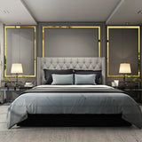 HULIANFU Self-adhesive 10pcs Mirror Surface 3D Acrylic Strip Wall Sticker Living Room TV Back Drop DIY Art Wall Ceiling Edging Edge Decor