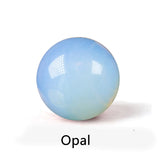 HULIANFU Natural Stone Quartz Polished Crystal Ball Energy Reiki Healing Gift Home Decor Chakra Feng Shui Ornament Mineral Specimen Balll