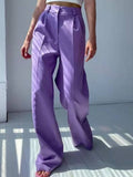 Women's Pants Female Clothing Streetwear Women High Waist Drape Premium Loose Wide Leg Pants Fashionable Temperament Wild