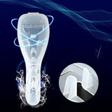 HULIANFU Men  Shaver Storage Box Transparent Plastic Razor Blades Holder Portable Travel Razor Case High Quality Shaving Box Containers
