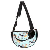 HULIANFU Pet Puppy Carrier S/L Outdoor Travel Dog Shoulder Bag Mesh Oxford Single Comfort Sling Handbag Tote Pouch