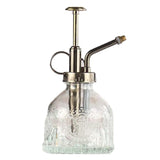 HULIANFU Retro Glass Watering Spray Bottle High-Atomization Nozzle for Garden Plants Leak-Proof 200ML Flower Plant Mister