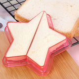 HULIANFU Lunch DIY Sandwiches Cutter Mould Food Cutting Die Bread Biscuits Mold Children Baking Tools