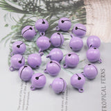 HULIANFU  15PCS Beautiful Metal Bells Loose Beads Jingle Bell For Christmas Party Crafts Decoration DIY Make Earrings Pendants Material