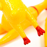 HULIANFU Screaming Chicken Squeeze Sound Toy Pets Dog Toys Product Shrilling Decompression Tool Squeak Vent chicken