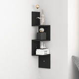 HULIANFU Simple wall shelving bookshelf multi-storey wall storage rack creative wall hanging decoration bedroom living room partition fra