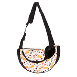 HULIANFU Pet Puppy Carrier S/L Outdoor Travel Dog Shoulder Bag Mesh Oxford Single Comfort Sling Handbag Tote Pouch