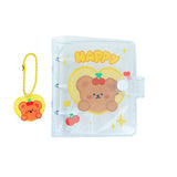 HULIANFU Transparent 3 Inch Photo Album 20 Pockets INS Cartoon Polaroid Album Collection Book Kpop Photocard Holder Hand Account Book