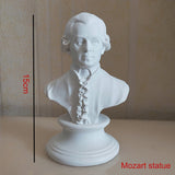 HULIANFU W&amp;G Nordic Vase Home Decor Vase Creative Human Head Portrait Flower Vases Room Decoration Resin David Flower Vase Room Decor