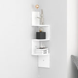 HULIANFU Simple wall shelving bookshelf multi-storey wall storage rack creative wall hanging decoration bedroom living room partition fra