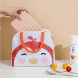 HULIANFU Portable Insulated Thermal Picnic Food Lunch Bag Box Cartoon Tote Food Fresh Cooler Bags Pouch For Women Girl Kids Children Gift
