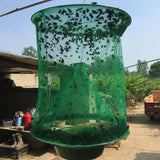 HULIANFU The Ranch Fly Trap Reusable Fly Catcher Killer Cage Net Trap Pest Bug Catch for Indoor or Outdoor Family Farms  Restaurants