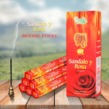 HULIANFU   Y 20 Sticks Indian Incense White Sage Meditation Lavender Yoga Sea Breeze Love Incense Purifying Air Deodorization Aromatherapy