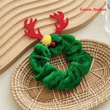 HULIANFU 2023 Christmas Headbands Santa Tree Elk Antlers Headband Kids Adult Headwear Reindeer Ornaments Christmas Decor Party Cosplay Gifts