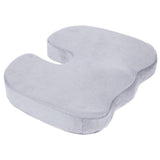 HULIANFU Travel Coccyx Seat Cushion Memory Foam U-Shaped Pillow For Chair Cushion Pad Car Office Hip Support Massage Orthopedic Pillow