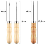 HULIANFU Round Hole Cone for DIY Silicone Mold Making Punch Tool Hand Drill Equipment Practical Gadget Punching Needle Candle Wick Tools