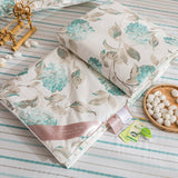 HULIANFU Summer 100% Mulberry Silk Quilt Pure Cotton Fabric High End Summer Blanket Light Breathable Washable Silks Quilts Thin Comforter