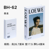 HULIANFU Ins Fashion Fake Books for Decoration Home Decor Coffee Table Book Simulation Prop Book Model Hotel Room Unopenable Box Book