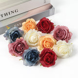 HULIANFU 2023 5PCs Rose Artificial Flowers Silk Fake Flowers For Home Room Decor Party Wedding Valentines Day Decorations DIY Crafts Accessory