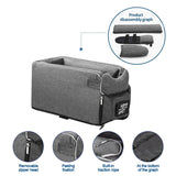 HULIANFU Portable Cat Dog Bed Travel Central Control Car Safety Pet Seat Transport Dog Carrier Protector For Small Dog Chihuahua Teddy