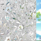 HULIANFU Rainbow Prism Sticker Rainbow Effect Window Film Solar Catcher Sticker Rainbow Prism Window Sticker 3D Rainbow Film Glass Film
