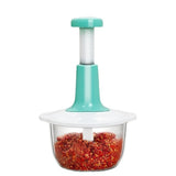 HULIANFU Manual Vegetable Mincers Press Type Household Garlic Meat Cutter Grinders Whisk Stirre Kitchen Food Chopper Mini food Processor