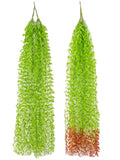 HULIANFU Simulation plant willow leaf rattan wedding ceiling wall hanging plastic green leaf rattan hanging green plant