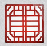 HULIANFU solid wood modern tiles minimalist living room Partition shield entrance wall hanging bedroom folding wall panels decorative