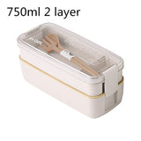 HULIANFU Lunch Box Bento Box for School Kids Office Worker 3layers Microwae Heating Lunch Container Food Storage Box