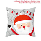HULIANFU Santa pillowcase Happy New Year 2023 Xmas Gifts  Christmas Decor For Home Merry Christmas Ornament Navidad Natal Xmas Gifts
