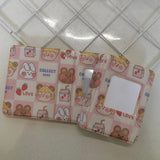 HULIANFU Letter Printed Photo Album 3 Inches Photocard Binder Instax Mini Album Scrapbook For Photos Collect Book Kpop Card Binder