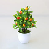 HULIANFU Mini Artificial Aloe Plants Bonsai Small Simulated Tree Pot Plants Fake Flowers Office Table Potted Ornaments Home Garden Decor