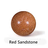 HULIANFU Natural Stone Quartz Polished Crystal Ball Energy Reiki Healing Gift Home Decor Chakra Feng Shui Ornament Mineral Specimen Balll
