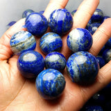 HULIANFU Natural Stone Quartz Polished Crystal Ball Energy Reiki Healing Gift Home Decor Chakra Feng Shui Ornament Mineral Specimen Balll