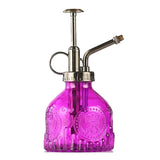 HULIANFU Retro Glass Watering Spray Bottle High-Atomization Nozzle for Garden Plants Leak-Proof 200ML Flower Plant Mister