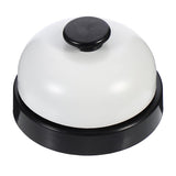 HULIANFU Stainless Steel Hand Pressing Service Bell Answer Bell Reception Desk Bell Ring Table Pet Bell For Restaurant Kitchen Bar