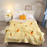 HULIANFU   YanYangTian Summer blanket ice quilt air conditioning quilt bed duvet 90 Comforter Bedspread bed plaid Single Couple bed quilt