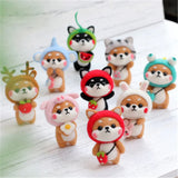 HULIANFU MIUSIE Doll Wool Felt Kit Needle Felting Kit Animal Pet Doll for Needle Material Bag Pack for Women and Beginner Non Finished