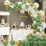 HULIANFU Macaron Orange Balloon Arch Garland Kit Happy Birthday Balloon Decoration Baby Shower Party Wedding Valentine Party Supplies
