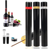 HULIANFU Wine Bottle Opener Portable Wine Corkscrew Air Pressure Pum Stopper Pin Jar Cork Remover Kitchen Tools Bar Wine Accessories