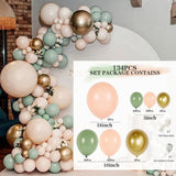 HULIANFU Macaron Balloons Garland Arch Rose Gold Confetti Ballon Wedding Birthday Baloon Birthday Party Decor Kids Baby Shower